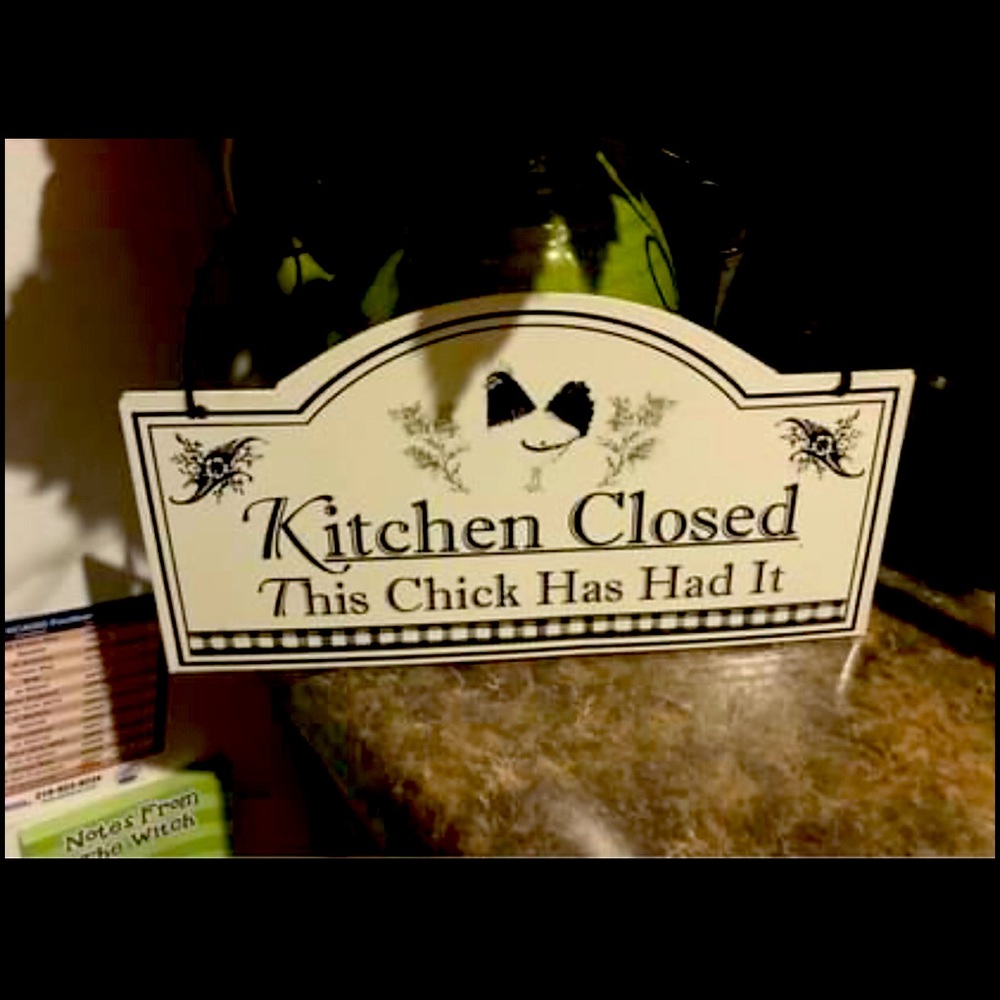 Metal sign